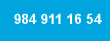 984 911 16 54